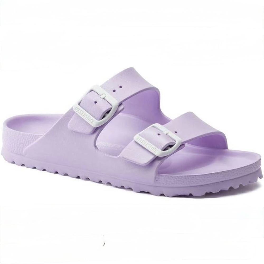 Birkenstock Lavender EVA Arizona Slide Sandals